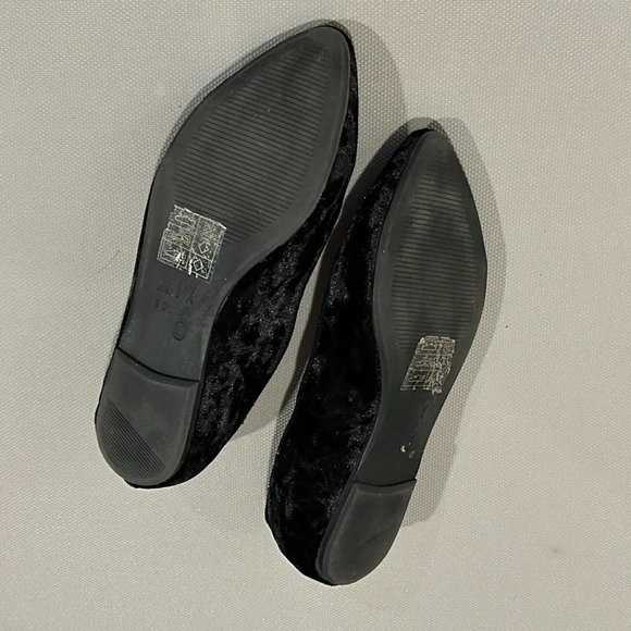 Mix No.6 Velvet Black Flats | Size 7 - Picture 7 of 8